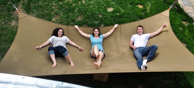 Your Entire Family Can Waste Away the Summer On This Mega Hammock