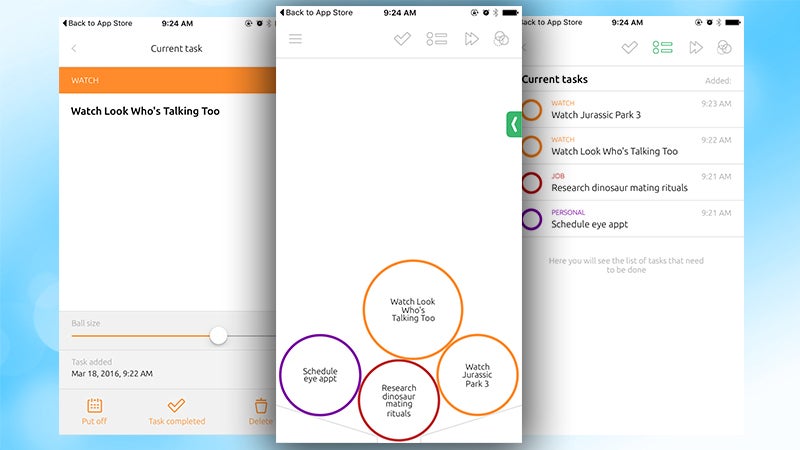 To Round Is a Fun, Bubble-Based Task Manager