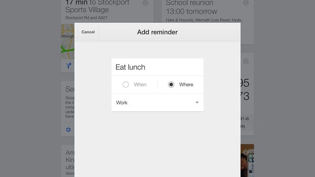 Use Google Now's Location Reminders To Power Through Your To Dos