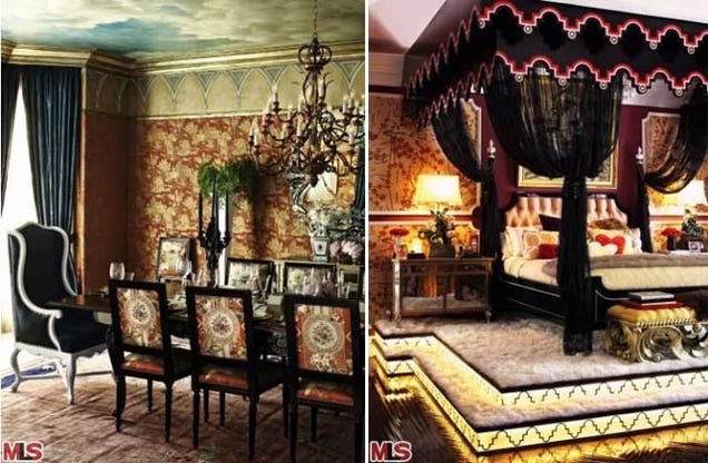 Take A Peek Inside Christina Aguilera's "Burlesque" Mansion