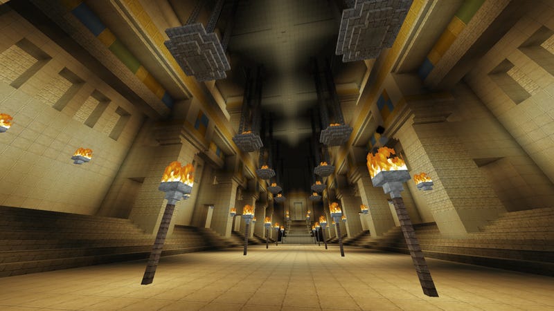 The Great Pyramid from Game of Thrones, Recreated in Minecraft