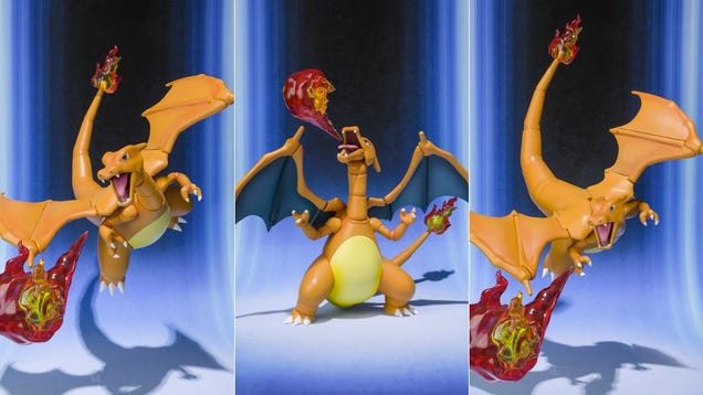 To Train This Charizard Action Figure, You Don't Need Badges. You Need Money.
