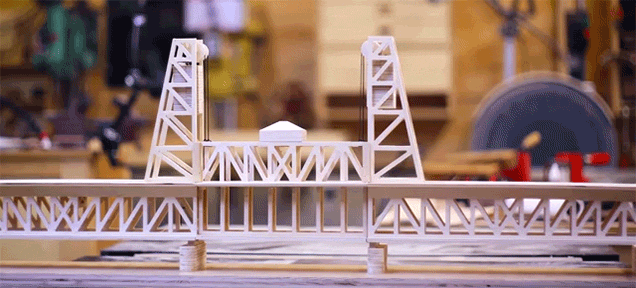 This Amazingly Cool Model Bridge Was Made By a Third Grader