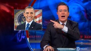 Stephen Colbert Booked Obama to Kick Off Penultimate Week of <i>Report</i>