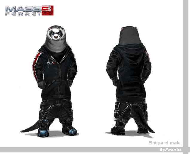 Ferrets as Famous Video Game Characters. It's Way Better Than You Think.