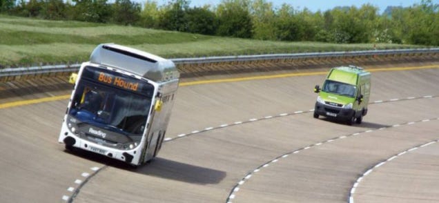 photo of Britain's Poo-Powered Bus Hits a Land Speed Record image