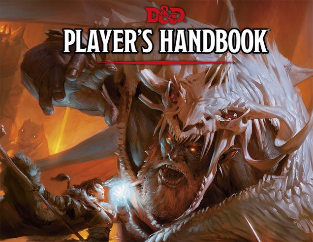 The New Dungeons & Dragons Player's Handbook Is Here