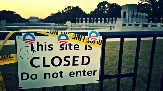6 Photos Of The Government Shutdown