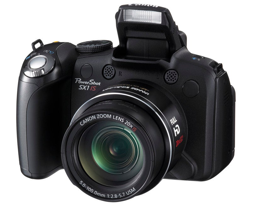 Canon Sx1 20x Superzoom Has 10mp Cmos Sensor, Shoots 1080p Video