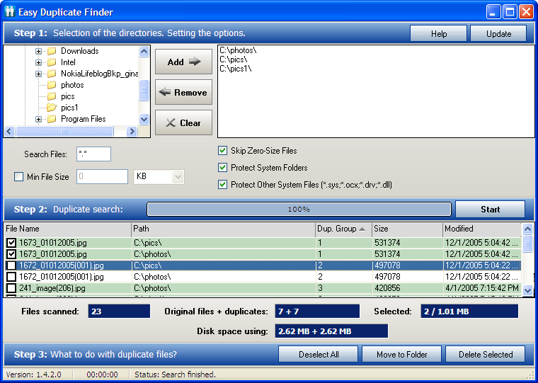 free instals Easy Duplicate Finder 7.26.0.51