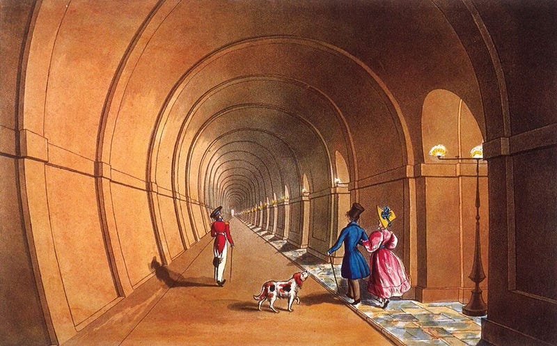 London Just Reopened the Entrance to This Underwater Tunnel for the First Time in 147 Years