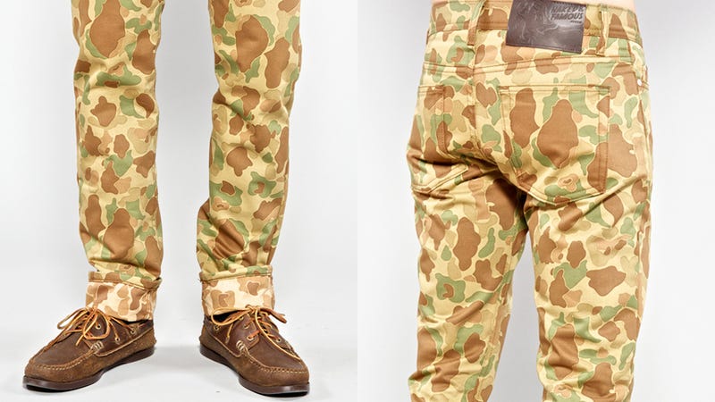 The Craziest Jeans Company Is Making Camo Denim Bumpy Denim Jeans That Marbleize And More