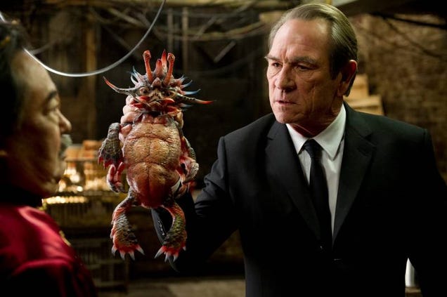 Every one of Rick Baker's aliens from Men In Black III is a work of art
