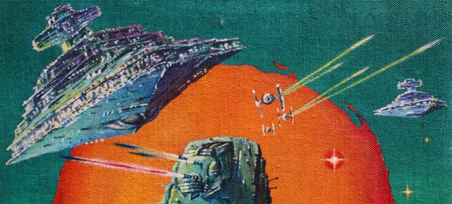 The Original Art Behind Some of the Craziest Star Wars Posters