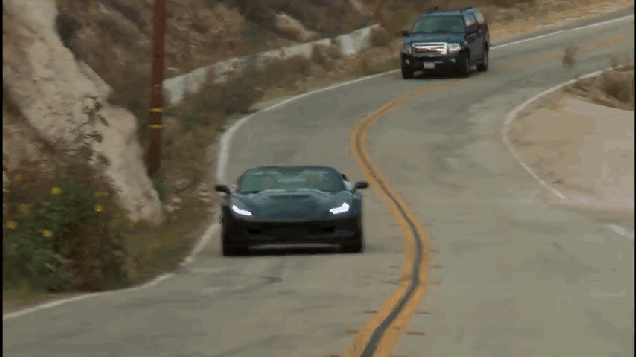 Watch Jay Leno Get Busted In The New Corvette Z06