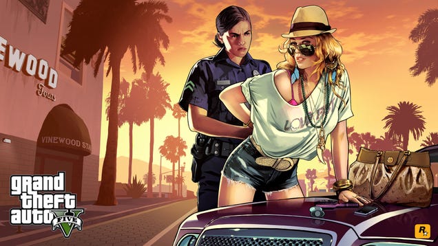 Fantastic Grand Theft Auto V Art Brightens Up Your Monday Morning