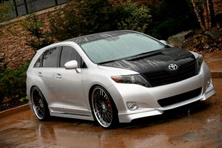 Live Images Of SEMA-Bound Toyota Venza Sportlux By Street Image