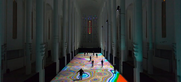Walk on a Magic Carpet of Light in this Moroccan Cathedral