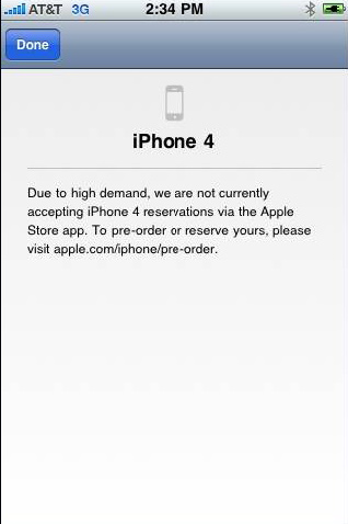 Apple iPhone 4 Pre-Ordering Is a Total Disaster