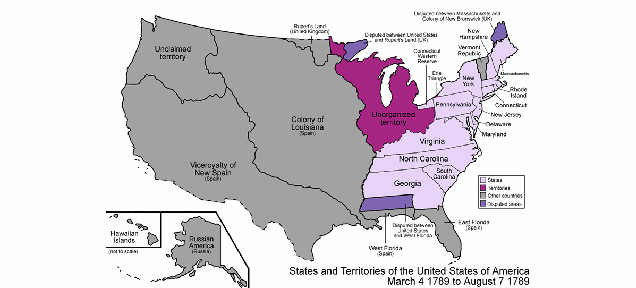 The formation of the United States of America in one cool animated map