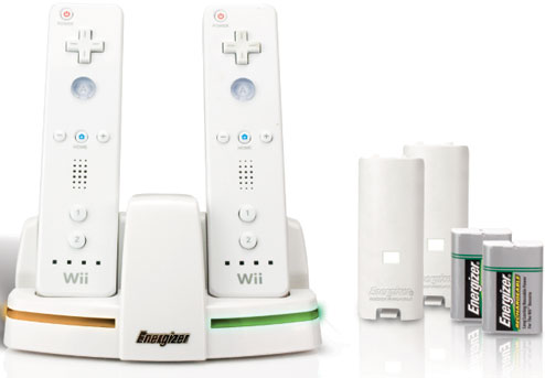 energizer rechargeable batteries for wii