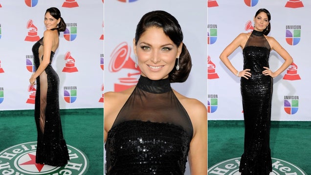 Stars In Eye-Searing Sequins Shimmer & Shine At The Latin Grammys