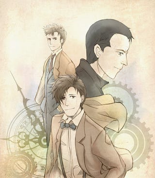 When Fan Art goes Manga: Western Science Fiction Icons Reimagined, Japanese-Style!