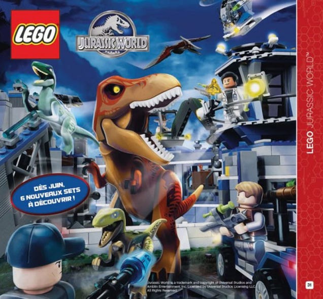 Lego jurassic world clearance toy videos