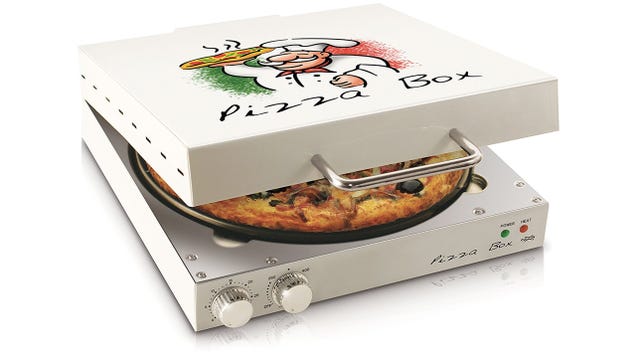 photo of The Pizza From This Box-Shaped Oven Is Always Hot and Gooey image
