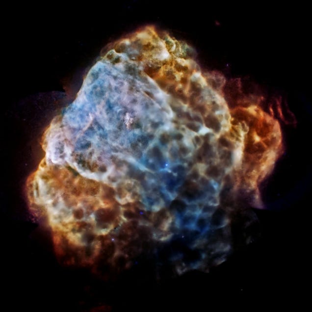 NASA publishes unprecedented X-ray image of supernova remnant