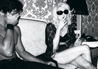 Madonna and Jesus Reenact Pietà With More French-Kissing, Speedos
