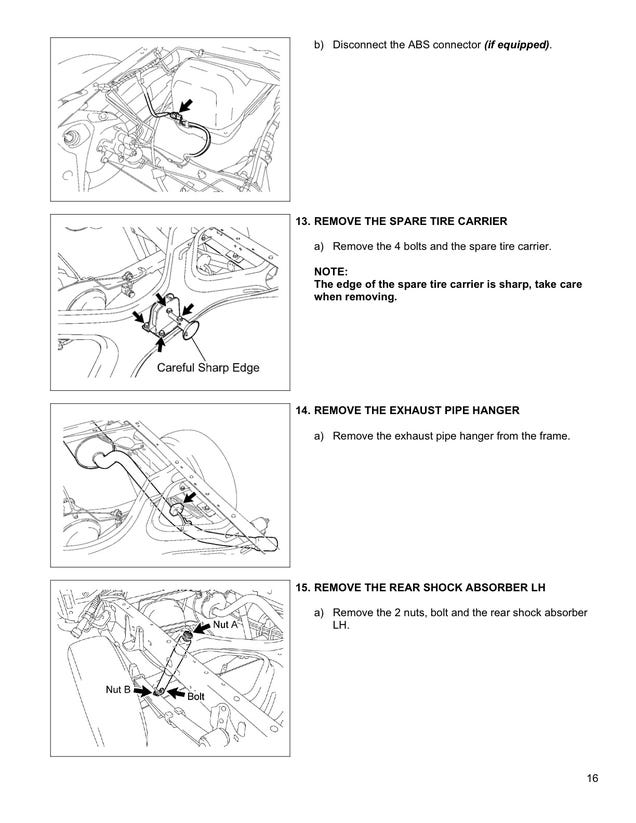 Toyota Tundra Rust Frame Recall Technical Safety Bulletin Photos