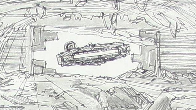 Unseen Empire Strikes Back Storyboards Detailing the Battle of Hoth!