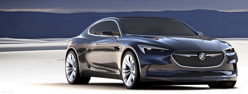 The Buick Avista Concept Is A Badass 400 HP RWD Luxury Muscle Car