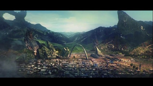 Concept art from Syfy's Space Western Defiance shows off future St. Louis