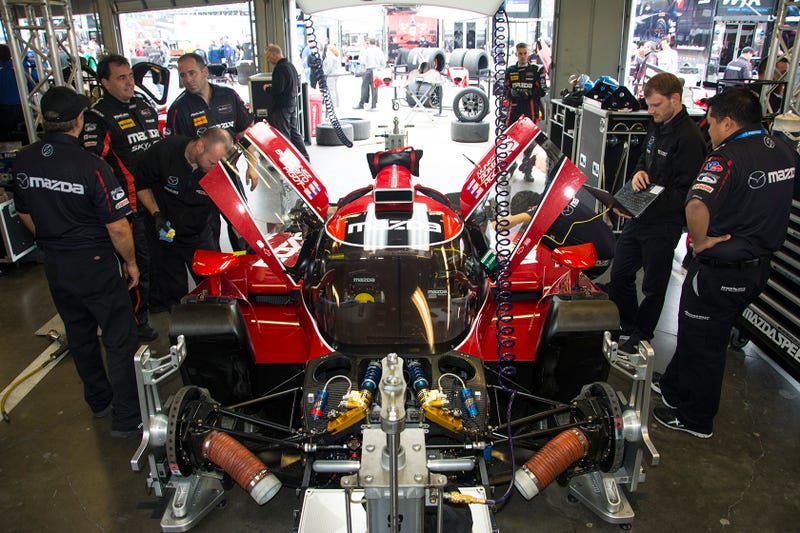 The Secret To The Mazda Prototype's New Speed Is Its Engine Swap For 2016