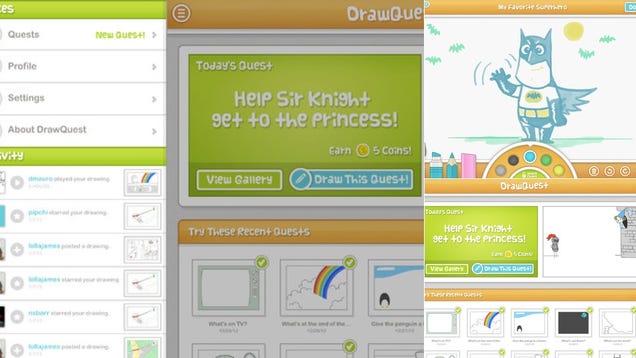 DrawQuest, Map of the Internet, and More
