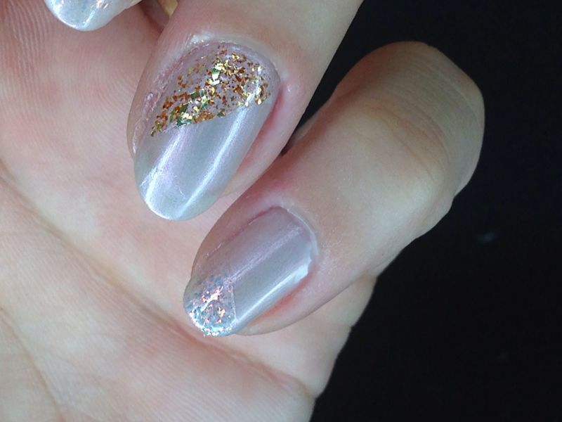 Pretty, Easy Nails: Sparkles & Stripes