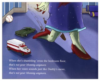 Scar your children with the delightful book Sorry Your Mother is Undead