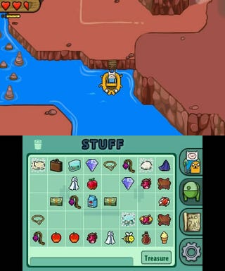 Gaze Upon The Various Shapes Jake Will Take In The 3DS Adventure Time Game