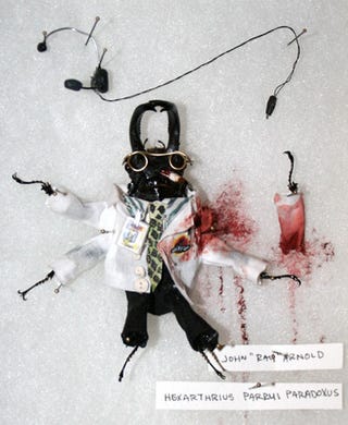A deranged Jurassic Park art show (with absolutely no dinosaurs)
