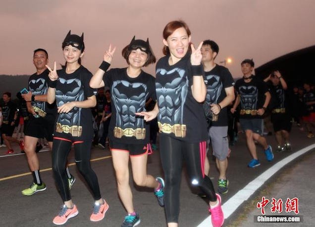 Taiwan Really Likes Batman And Running