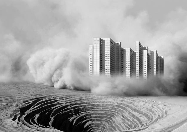 These Surreal Images Envision Nature and Cities Colliding