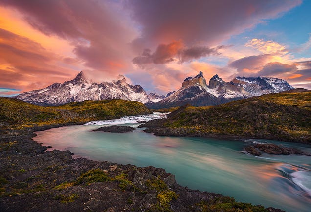 Mt. Asgard looks like the actual home of the Viking gods