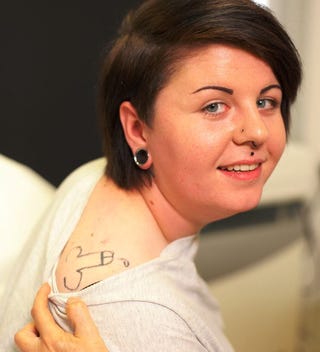 Woman Awakes After Party to Find a Dick Tattooed on Her Shoulder