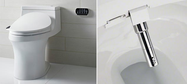 A Replacement Seat That Easily Turns a Toilet Into a Bidet