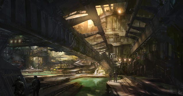 Concept Art From The Last of Us, Prey 2, Tomb Raider...