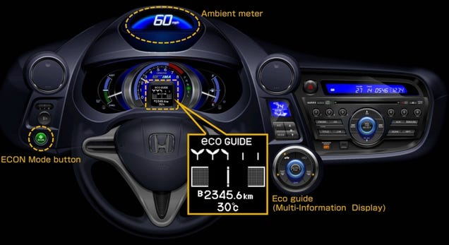 2010 Honda Insight Ecological Drive Assist System Grows Leaves, Gets Other Features