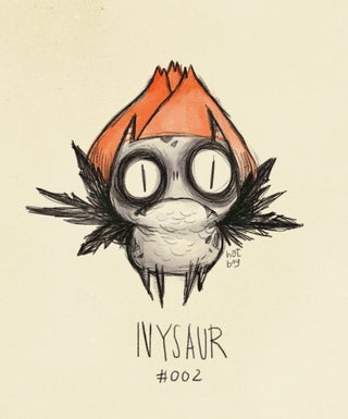 Pokémon, in the style of Tim Burton