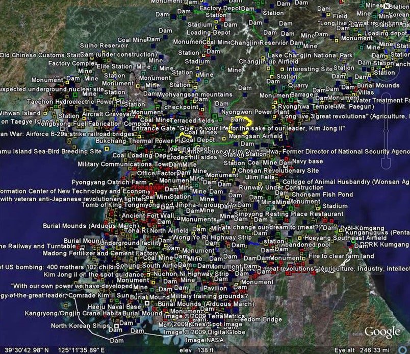 North Korea Secrets Uncovered In Google Earth by Amateur Spies